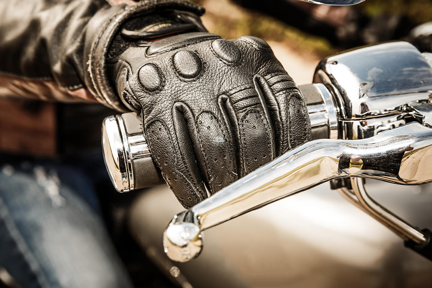 rukavice na motorku
